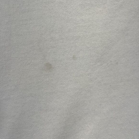 Tom & Jerry Y2k White Crew Neck Sweatshirt Cartoon Graphic Sleeves Size XS - Picture 12 of 15